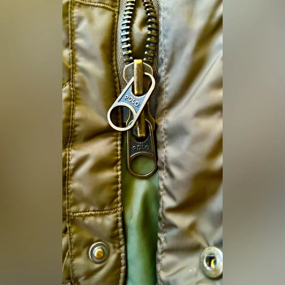 Polo by Ralph Lauren Quilted Vest - Medium - Green - Picture 9 of 13